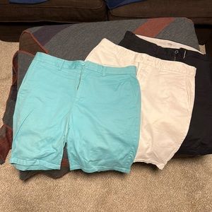 Old Navy Ultimate Slim Chino Shorts (set 3)